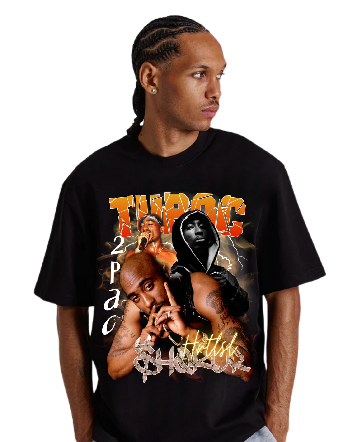 “2Pac Legacy Tee” – Unisex Tribute to the Icon of West Coast Hip-Hop